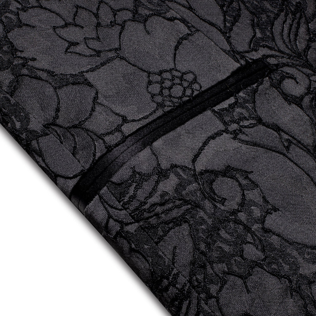 GentCrest Black Floral Suit - Image 5