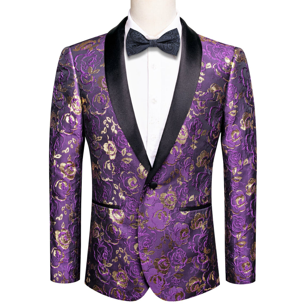 GentCrest Red Floral Suit - Image 1