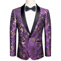 GentCrest Red Floral Suit - Image 1