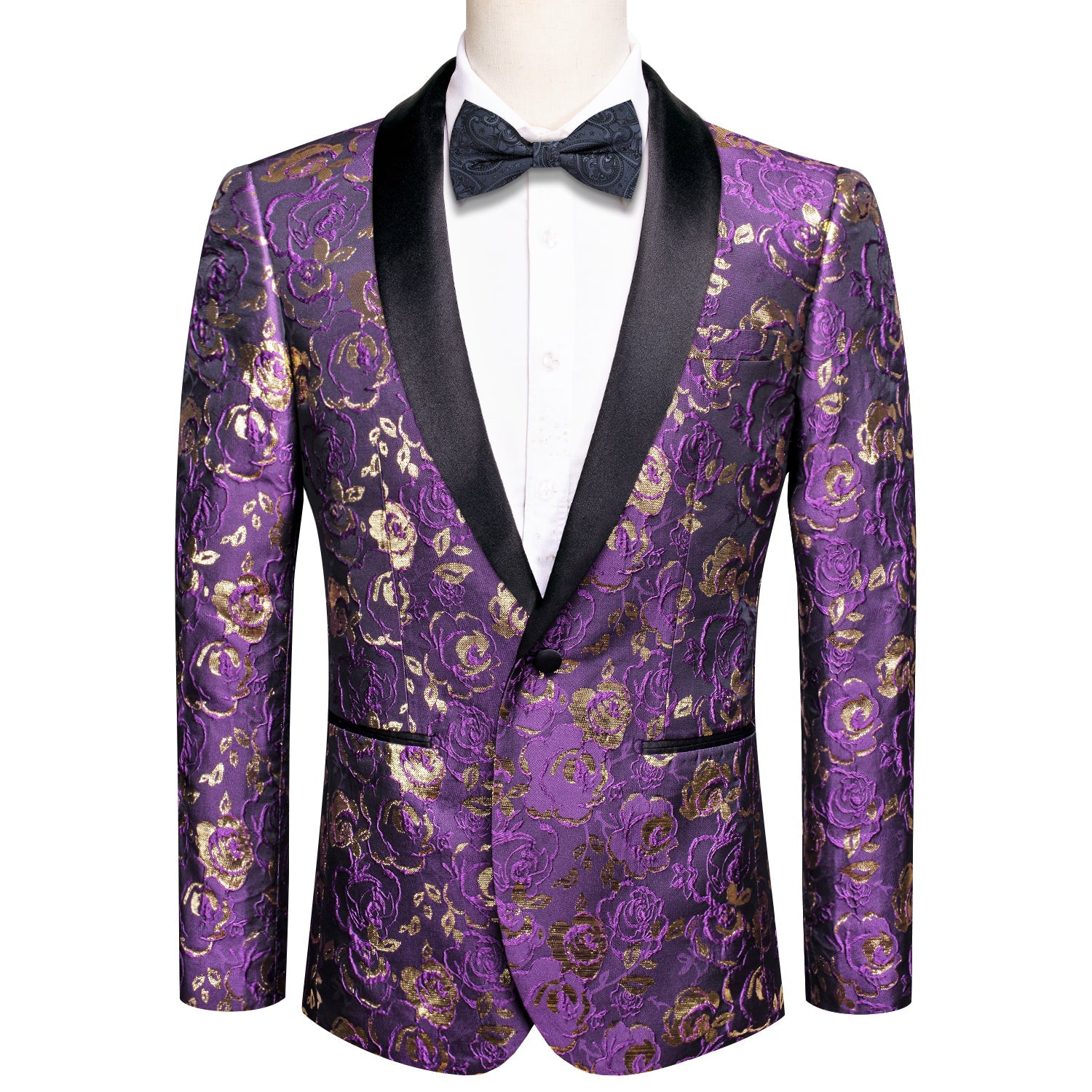GentCrest Red Floral Suit - Image 1