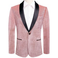 GentCrest Pink Solid Suit - Image 1