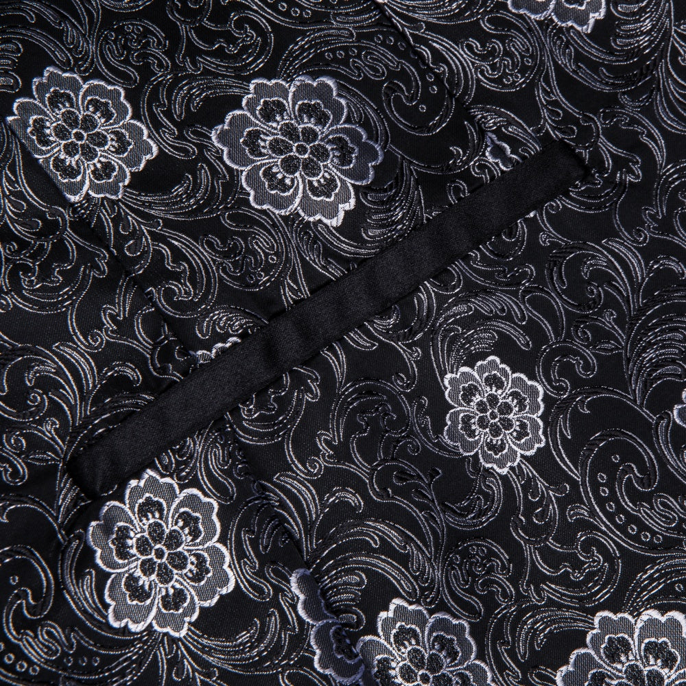 GentCrest Black Floral Suit - Image 6