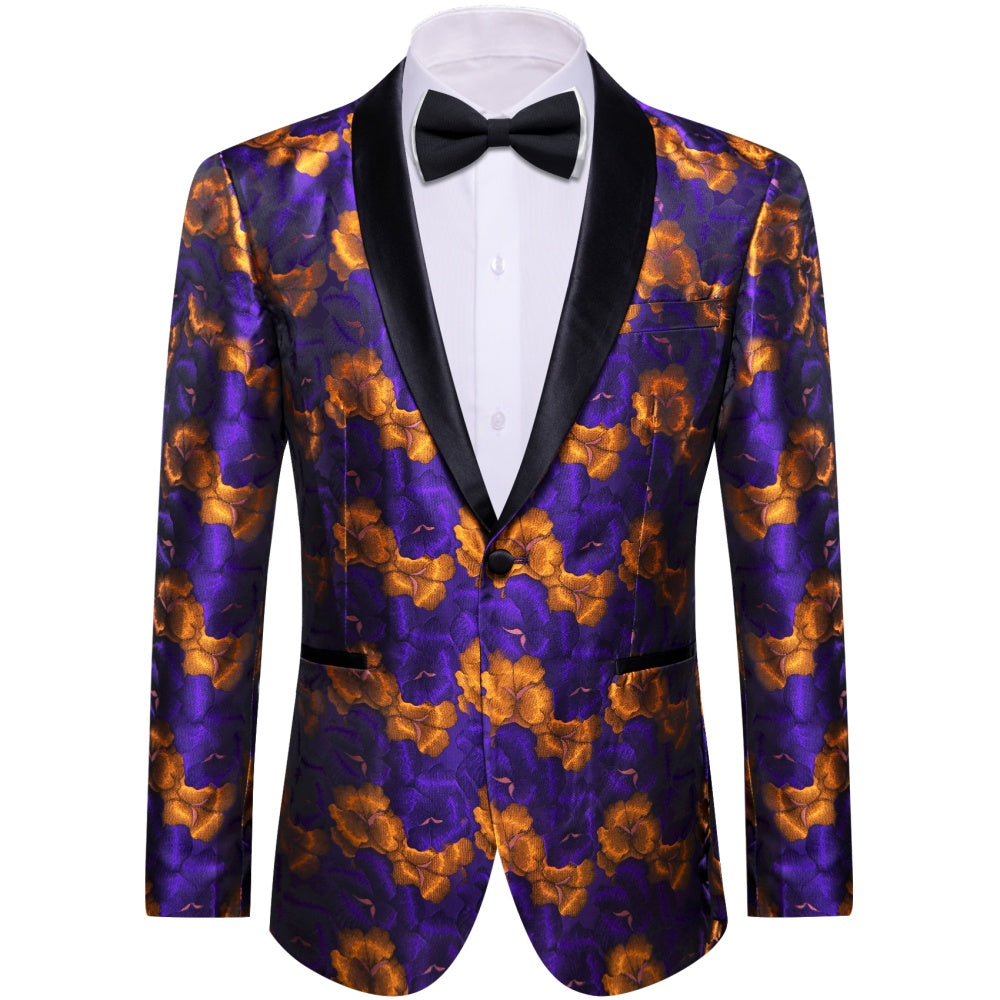 GentCrest Purple Floral Suit - Image 1