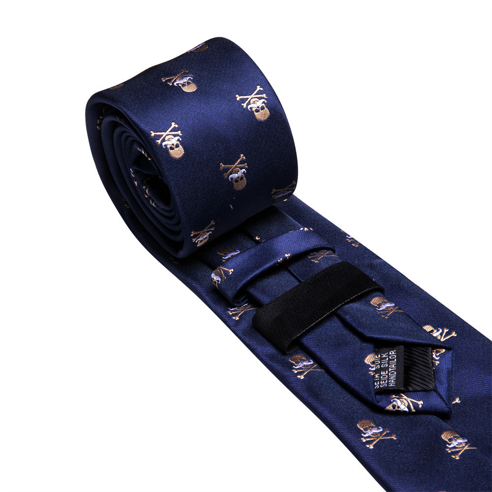 GentCrest Black Novelty Tie Hanky Cufflinks Set - Image 4
