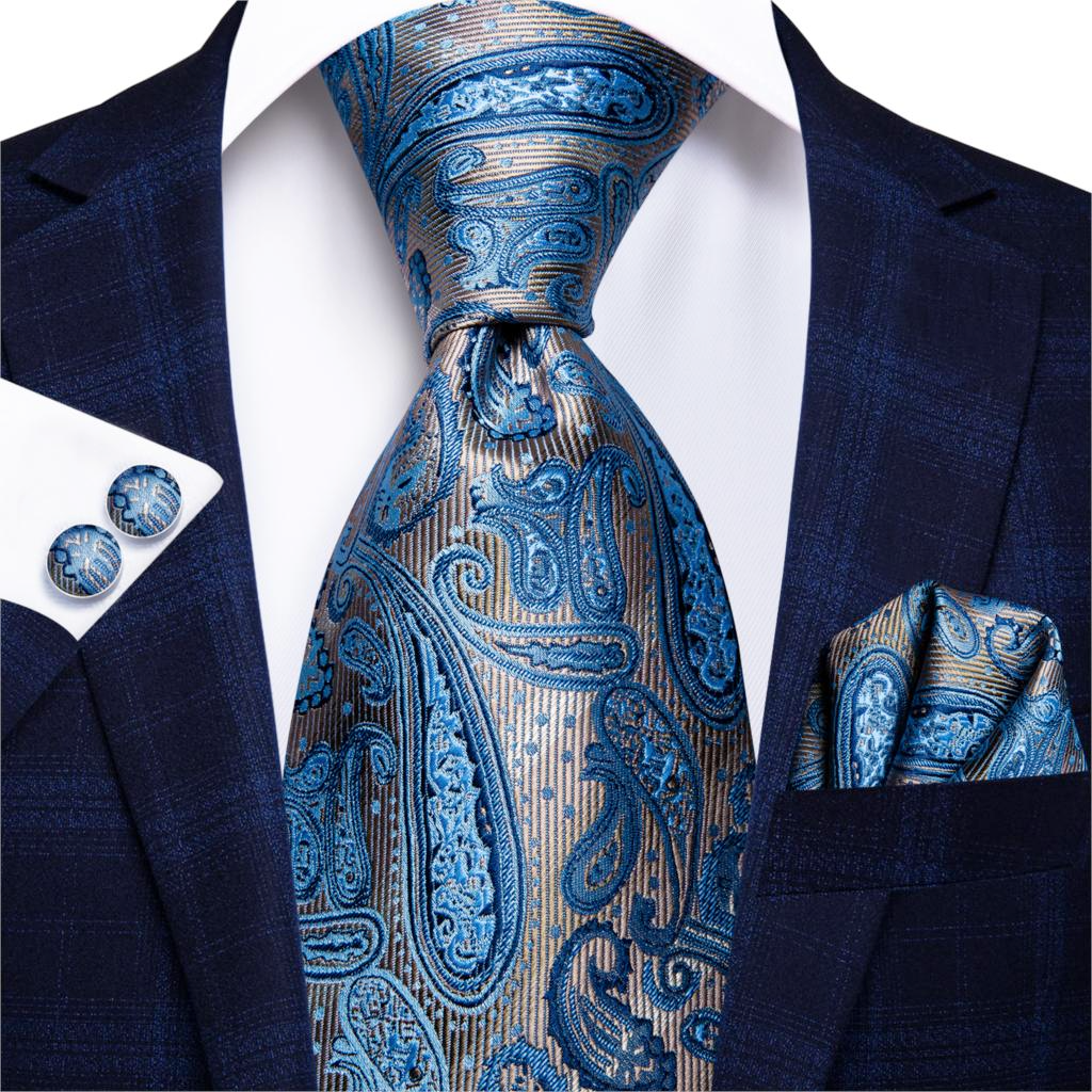 Humpback Whale Silk Tie Set - GentCrest