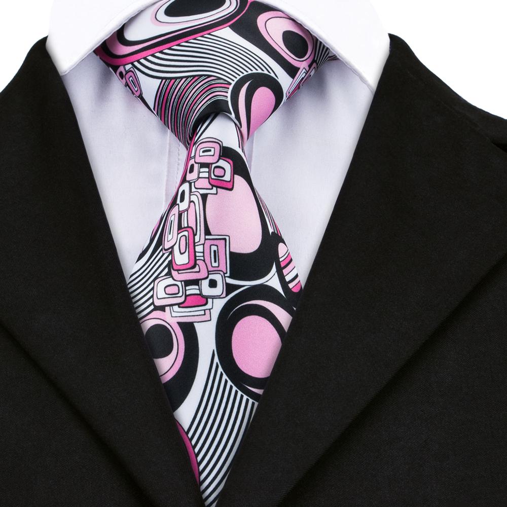 GentCrest Black Novelty Tie Hanky Cufflinks Set - Image 2