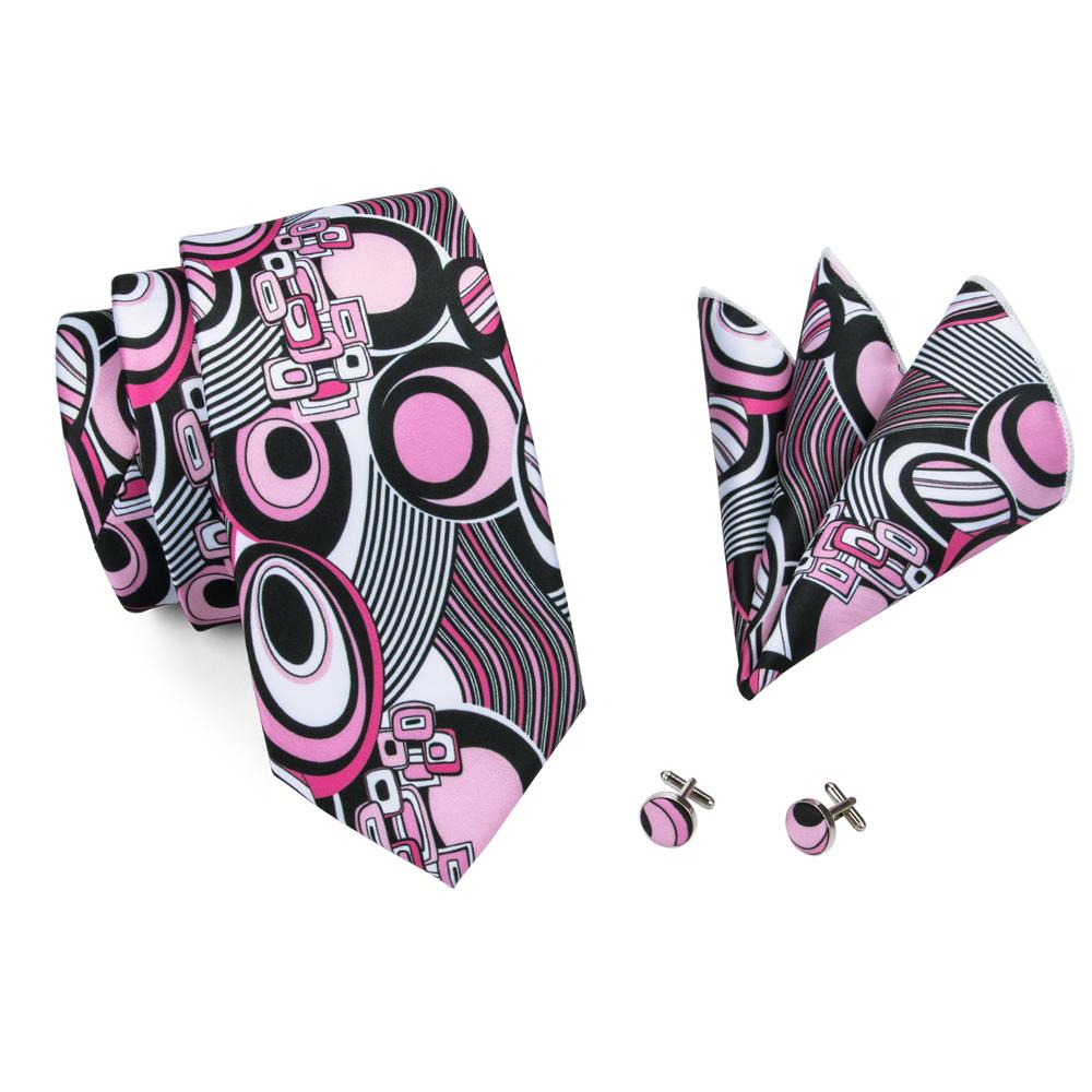 GentCrest Black Novelty Tie Hanky Cufflinks Set - Image 3
