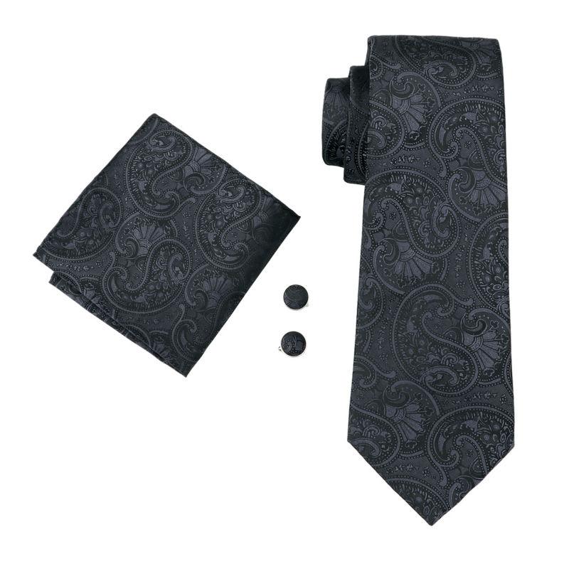 Moon of Mars Silk Tie Set - GentCrest - View 2