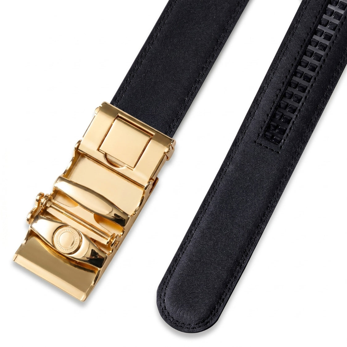 GentCrest Black Plaid Belts - Image 9