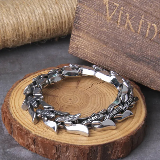 Midgard Serpent Bracelet - GentCrest - View 9