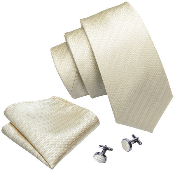 Milky Way Silk Tie Set - GentCrest - View 2