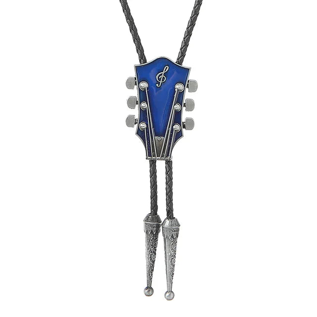 Fashion Guitar Bolo Tie with Musical Flair - GentCrest - View 6
