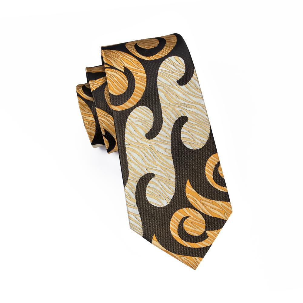 GentCrest Black Novelty Tie Hanky Cufflinks Set - Image 4